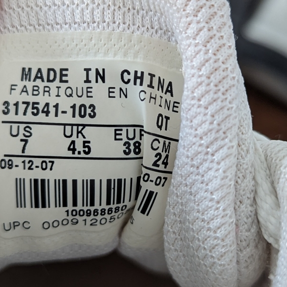 Nike Shox BRS1000 Running Shoes Sneakers White Black Size 7 - Picture 10 of 10